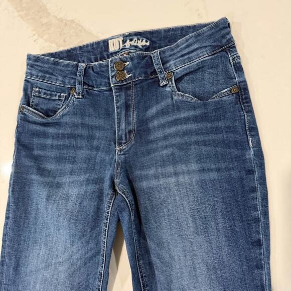 KUT From The Kloth Raw Hem Straight Denim Jeans Women’s 6 Dark Blue Wash Casual - Picture 3 of 10